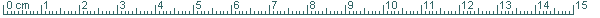 Centimeter Bar